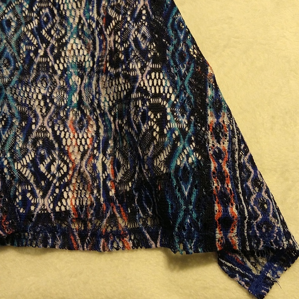 2/$20 Emily West crochet-style dress w/ necklace - Picture 3 of 4